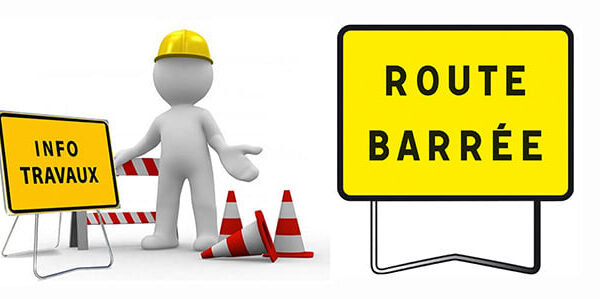 Travaux Place Jean Jaurès – Route barrée