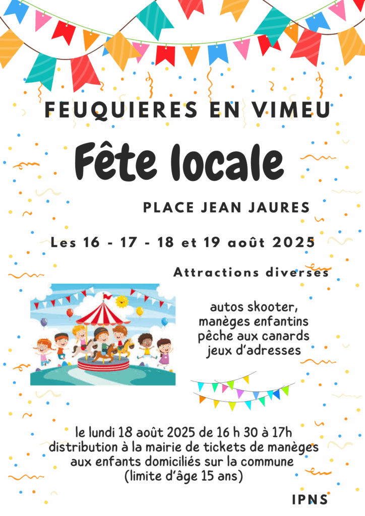 Fête locale 2025