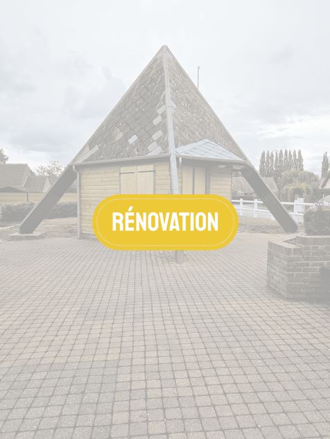 Lire la suite à propos de l’article Rénovation de la pyramide de la zone de loisirs