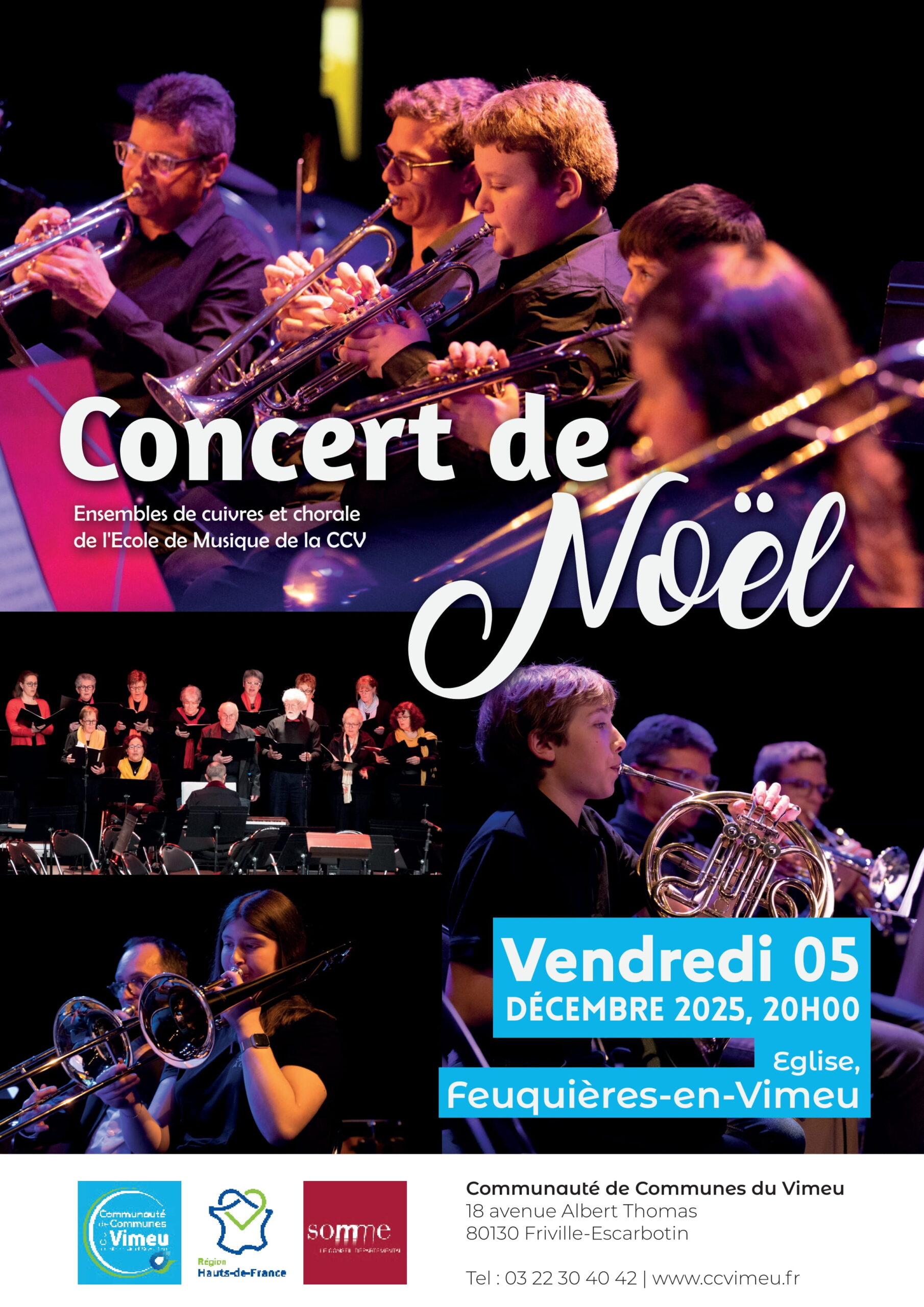 Lire la suite à propos de l’article Concert de Noël – Ecole de Musique de la CCV