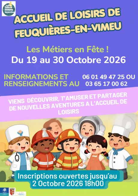 Lire la suite à propos de l’article Inscriptions ALSH des vacances d&rsquo;octobre