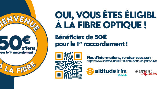 Raccordement à la fibre optique