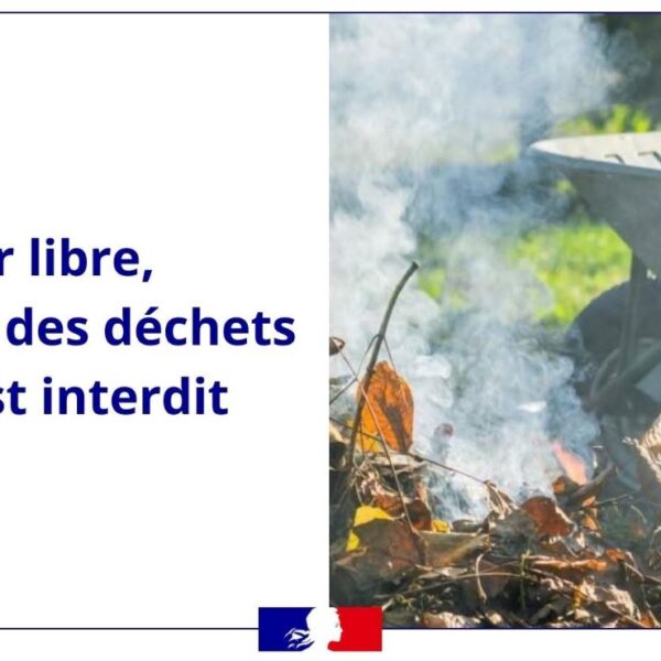 Interdiction du brûlage des déchets verts à l&rsquo;air libre