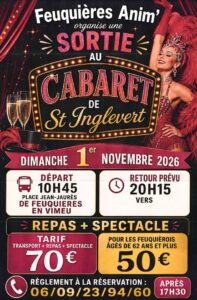 Lire la suite à propos de l’article Sortie au cabaret de St Inglevert