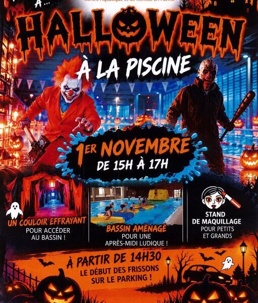 Halloween à la piscine de Viméo